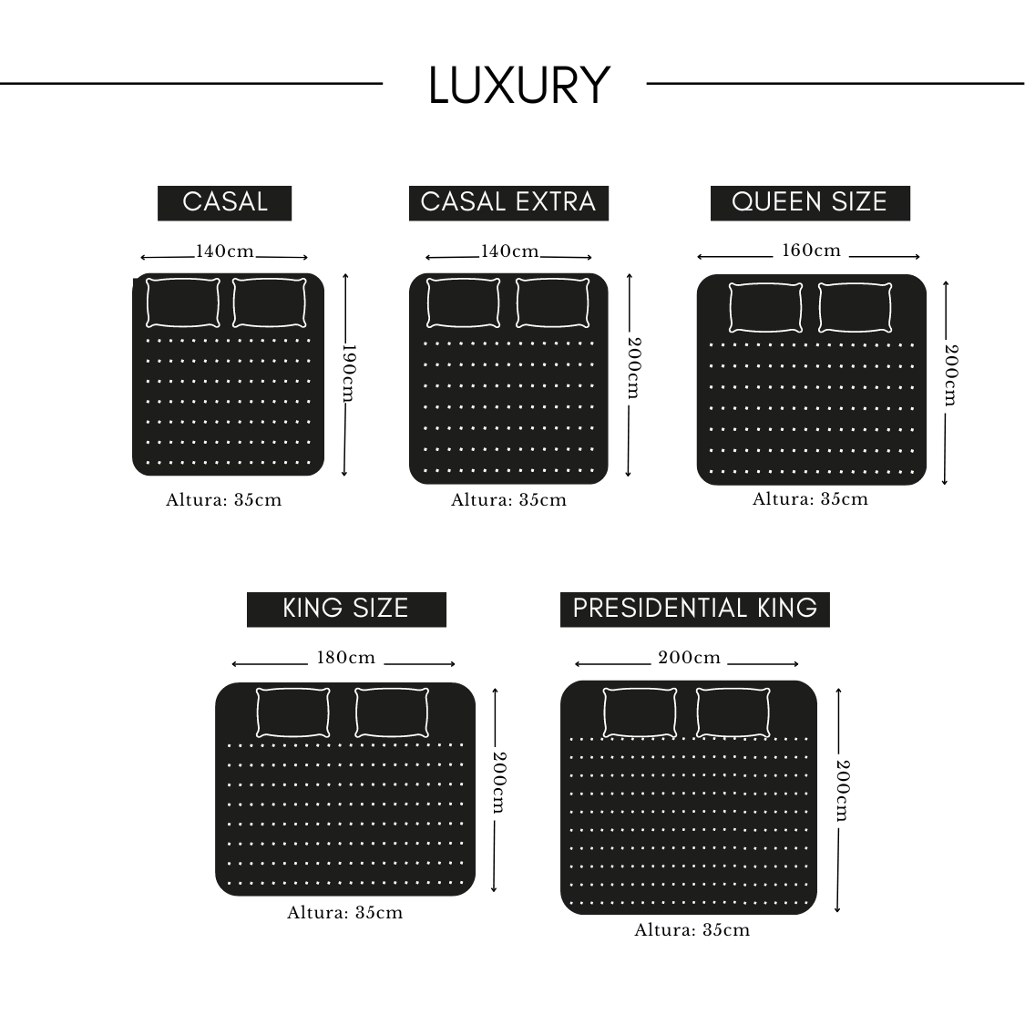 Colchão Luxury - Tecnologia Molas Pocket GelFlex Spring