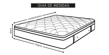 Colchão Vogue Visco - CASA DO SONO