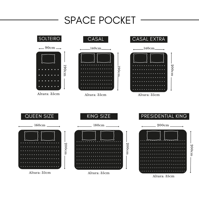 Colchão Space Pocket